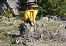 Ugradne glave za glodanje za hidraulične bagere Epiroc ER 50