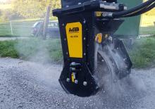 Ugradne glave za glodanje za hidraulične bagere MB Crusher MB-R500