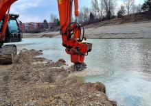 Ugradne glave za glodanje za hidraulične bagere WIMMER WFR 400-30