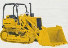 Utovarivači gusjeničari John Deere Construction 555 A