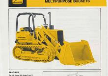 Utovarivači gusjeničari John Deere Construction 555