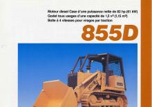 Utovarivači gusjeničari Case 855 D