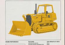 Utovarivači gusjeničari John Deere Construction JD855