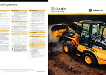 Utovarivači na kotačima John Deere Construction 324 J