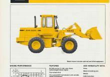 Utovarivači na kotačima John Deere Construction 444 E TC