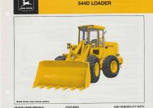 Utovarivači na kotačima John Deere Construction 544 D