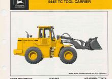 Utovarivači na kotačima John Deere Construction 544 E TC