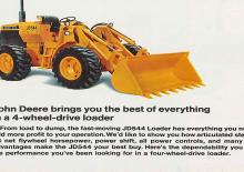 Utovarivači na kotačima John Deere Construction 544