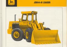 Utovarivači na kotačima John Deere Construction 644-B