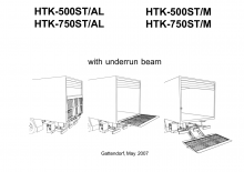 Utovarne platforme AHT HTK 750 AL/AL