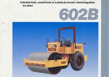 Valjci s jednim bubnjem Case 602BD