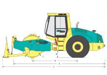 Valjci s jednim bubnjem Ammann ASC 200 PD / PDHD, PDHT