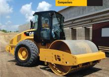 Valjci s jednim bubnjem Caterpillar CP74