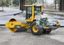 Valjci s jednim bubnjem Volvo SD115B