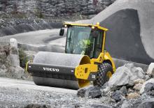 Valjci s jednim bubnjem Volvo SD160B