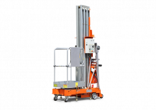 Vertikalna podizna platforma s jednim jarbolom Dingli MV120-E