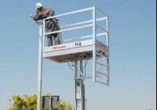 Vertikalna podizna platforma s jednim jarbolom Faraone PKS 890