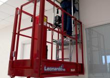 Vertikalna podizna platforma s jednim jarbolom Bravi Small-E
