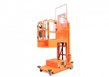 Vertikalna podizna platforma s jednim jarbolom Dingli TT45