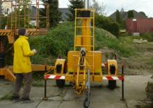 Vertikalna podizna platforma s jednim jarbolom MBB G 1200 Bg-Giraffe