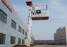 Vertikalna podizna platforma s jednim jarbolom Mantall IMP-80