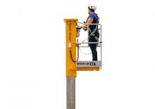 Vertikalna podizna platforma s jednim jarbolom Haulotte Move Up 5.6 