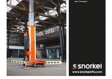 Vertikalna podizna platforma s jednim jarbolom Snorkel UL40