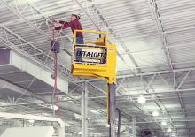 Vertikalna podizna platforma s jednim jarbolom Lift-A-Loft VAL15-28