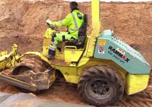 Vibracijski valjci za rovove Rammax RW 3002