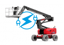 Zglobna podizna platforma na kotačima Manitou 200 ATJ e 4 WS