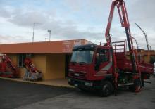 Dizala sa zglobnom granom montirana na prikolicu Benelligru 8510/3S2