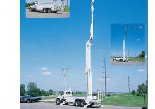 Dizala sa zglobnom granom montirana na prikolicu Altec A77T