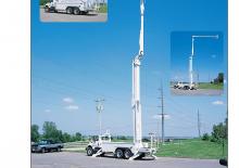 Dizala sa zglobnom granom montirana na prikolicu Altec A77T-E93