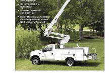 Dizala sa zglobnom granom montirana na prikolicu Altec AT35G