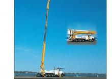 Dizala sa zglobnom granom montirana na prikolicu Altec HL125