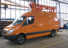 Dizala sa zglobnom granom montirana na prikolicu Blumenbecker - Hubmeister® HM 12 KA