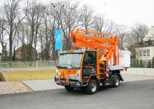 Dizala sa zglobnom granom montirana na prikolicu Blumenbecker - Hubmeister® HM 14 D