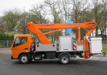Dizala sa zglobnom granom montirana na prikolicu Blumenbecker - Hubmeister® HM 16 TKI