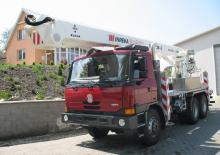 Dizala sa zglobnom granom montirana na prikolicu Inreka IPKT 28-3