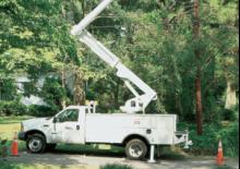 Dizala sa zglobnom granom montirana na prikolicu Altec L37M