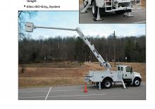 Dizala sa zglobnom granom montirana na prikolicu Altec L45M