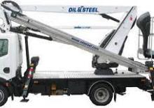 Dizala sa zglobnom granom montirana na prikolicu Oil & Steel Snake 189 smart