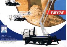 Dizala sa zglobnom granom montirana na prikolicu CMC TB 175