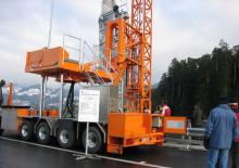 Dizala sa zglobnom granom montirana na kamion Moog MBI 160-1,7/S
