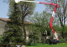 Zglobna podizna platforma na gusjenicama Platform Basket SPIDER 22.10.46 kV