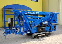 Zglobna podizna platforma na gusjenicama CTE Traccess 230 Winch