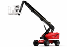 Teleskopska podizna platforma na gusjenicama Manitou TJ65 