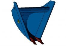 Žlice bagera Arden T61G63