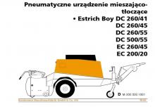 Zračni transporteri Brinkmann Estrich Boy DC 260/41